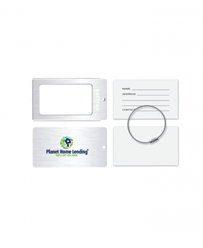 Aluminum Luggage Tag